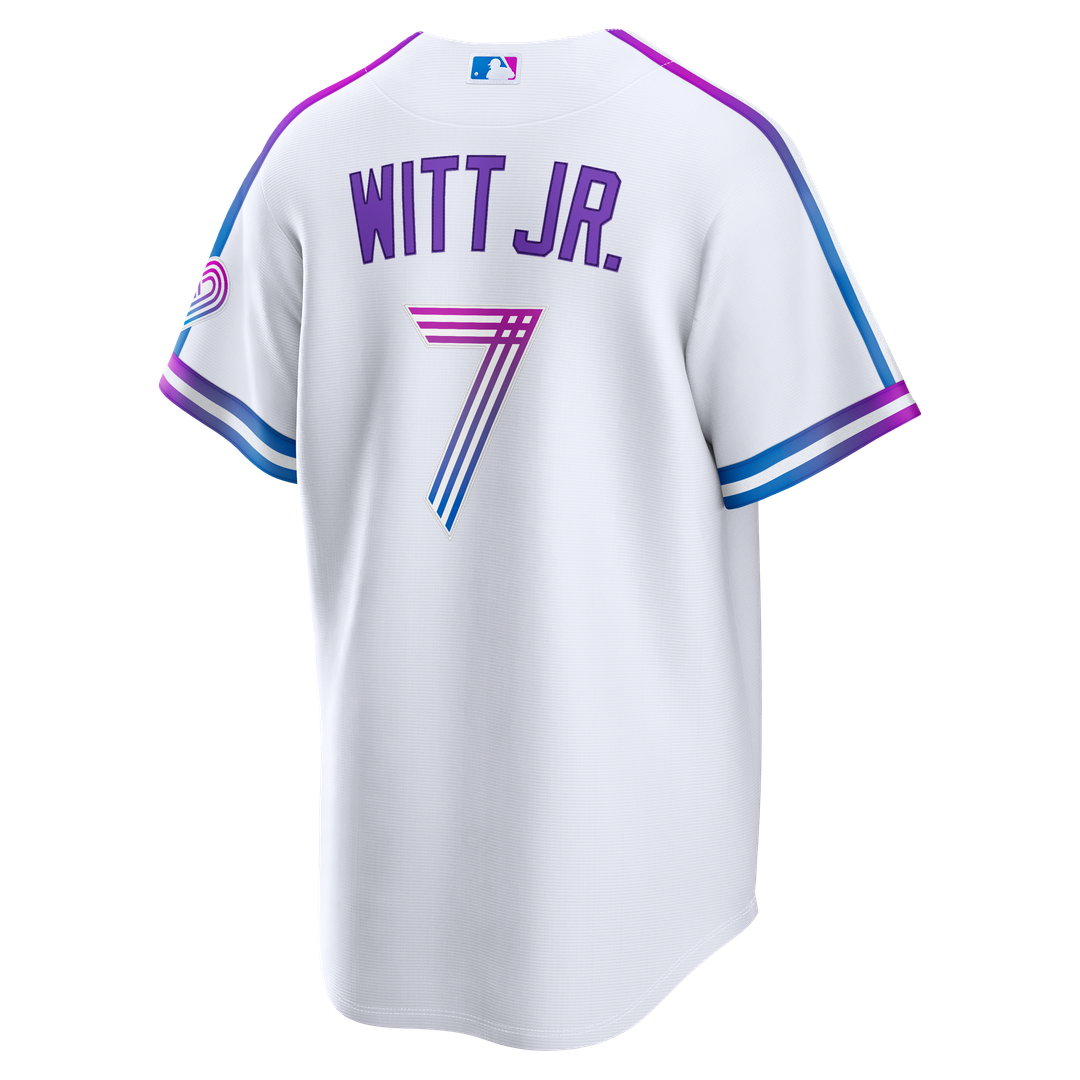 Kansas City Royals Bobby Witt Jr. 2026 City Connect Stadium Jersey — White