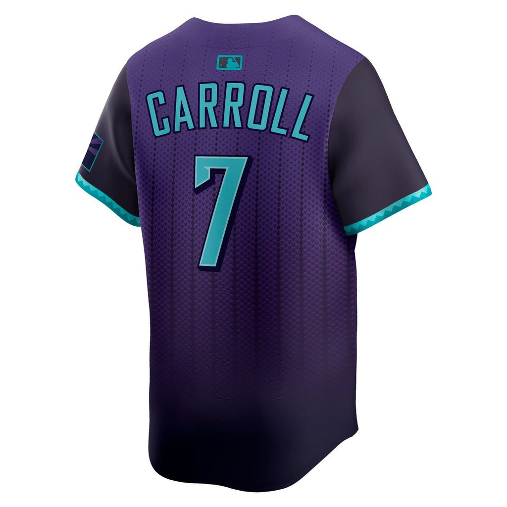 Arizona Diamondbacks Corbin Carroll 2025 City Connect Limited Jersey — Purple