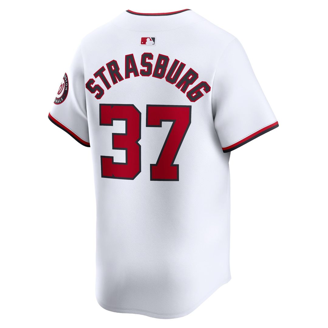 Washington Nationals Stephen Strasburg Home Limited Jersey — White