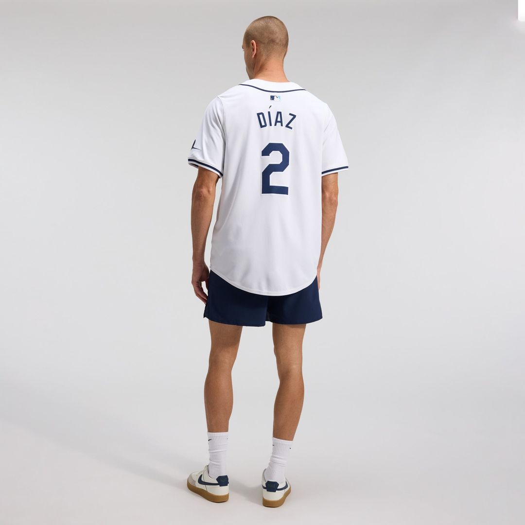Tampa Bay Rays Yandy Diaz Home Limited Jersey — White