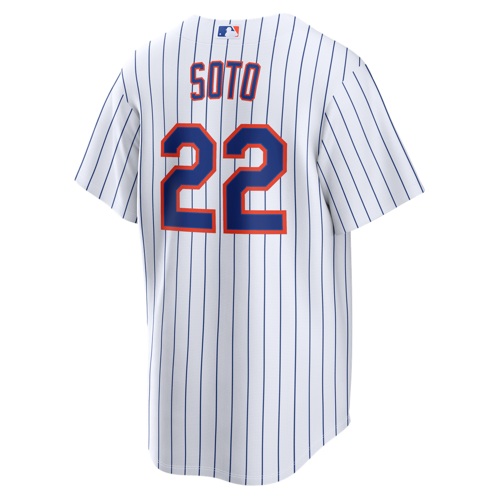 New York Mets Juan Soto Home Replica Jersey — White
