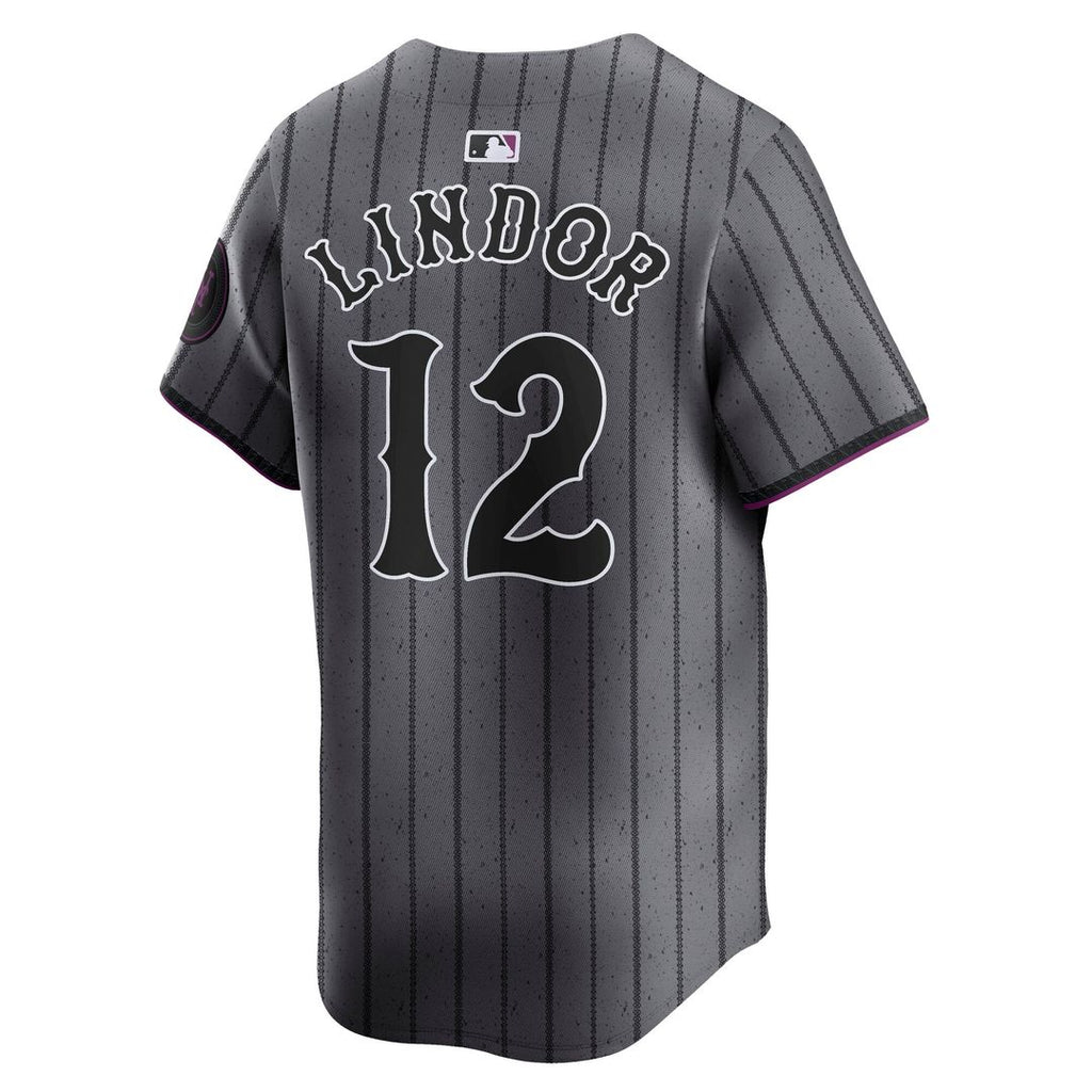 New York Mets Francisco Lindor City Connect Limited Jersey — Gray