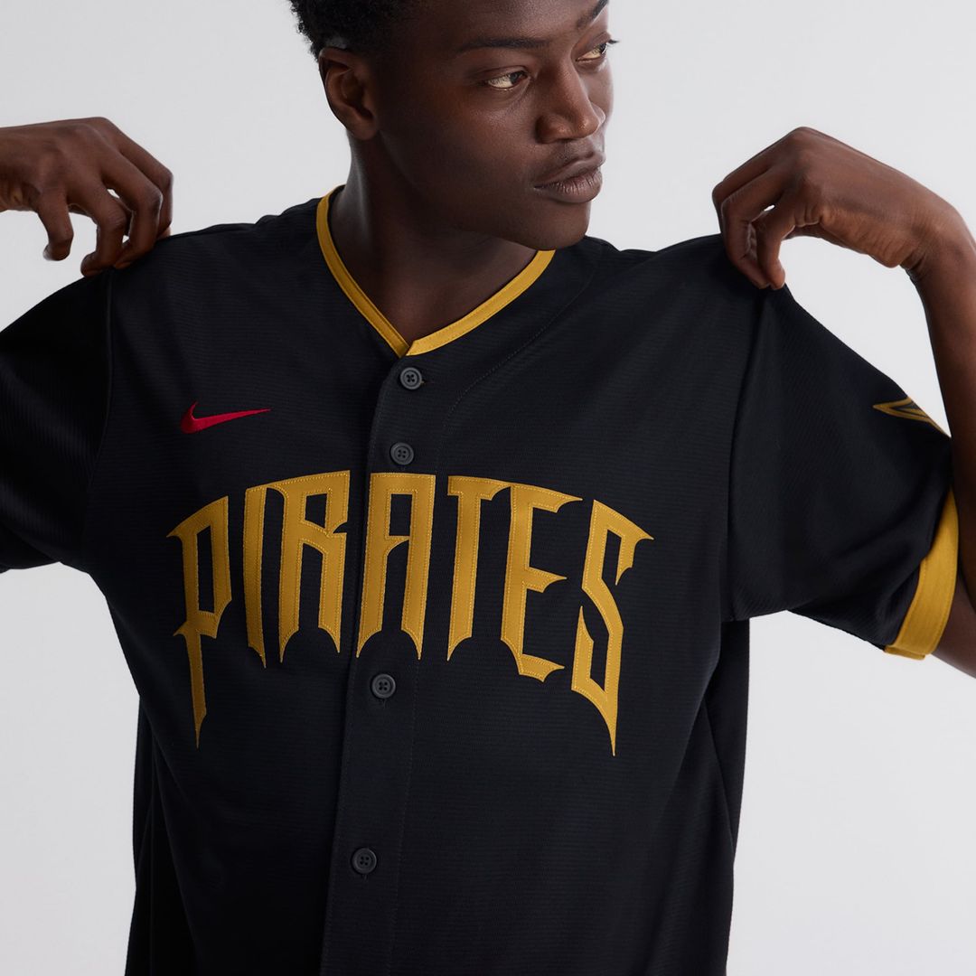Pittsburgh Pirates Oneil Cruz 2026 City Connect Stadium Jersey — Black