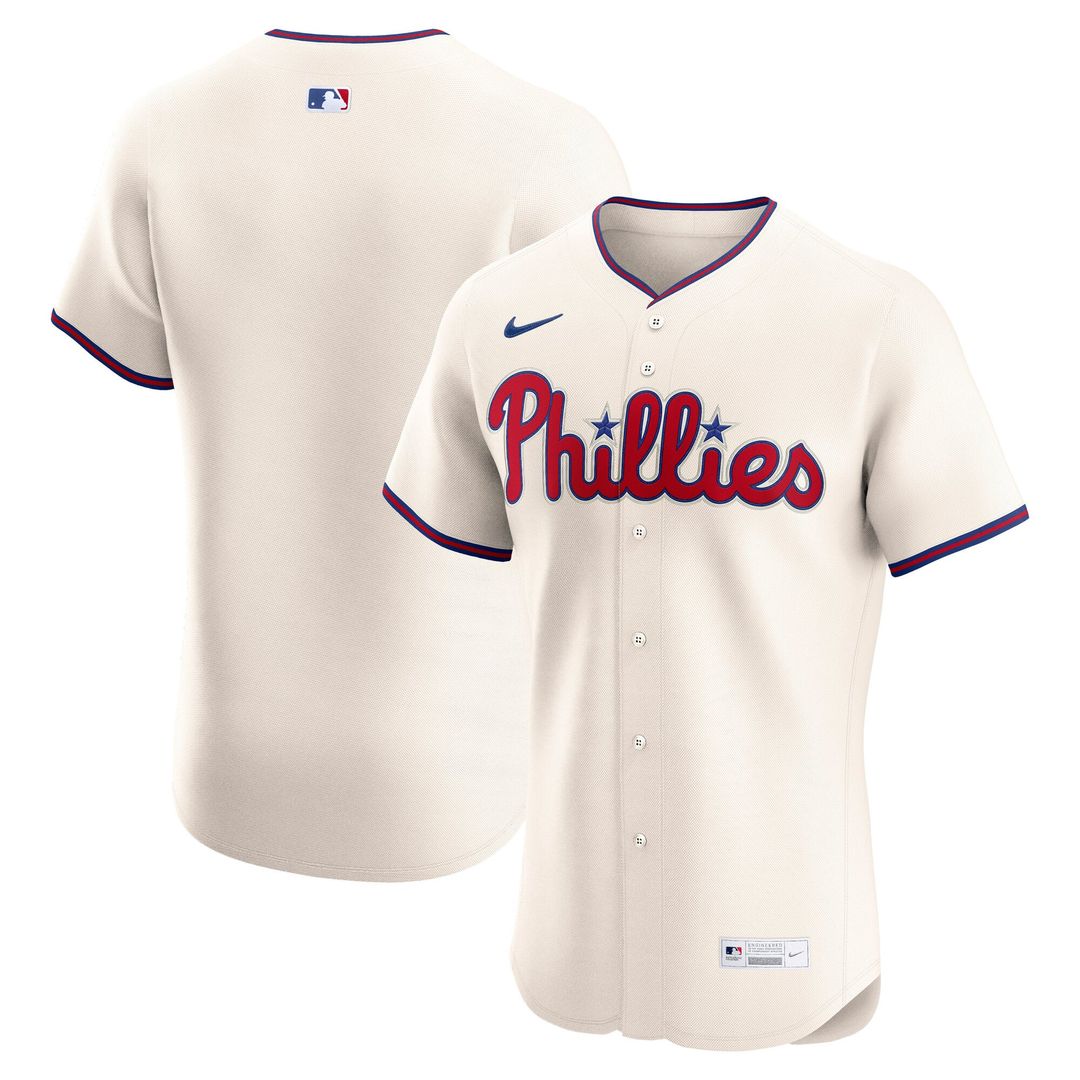 Philadelphia Phillies Alternate 2 Elite Jersey — Cream