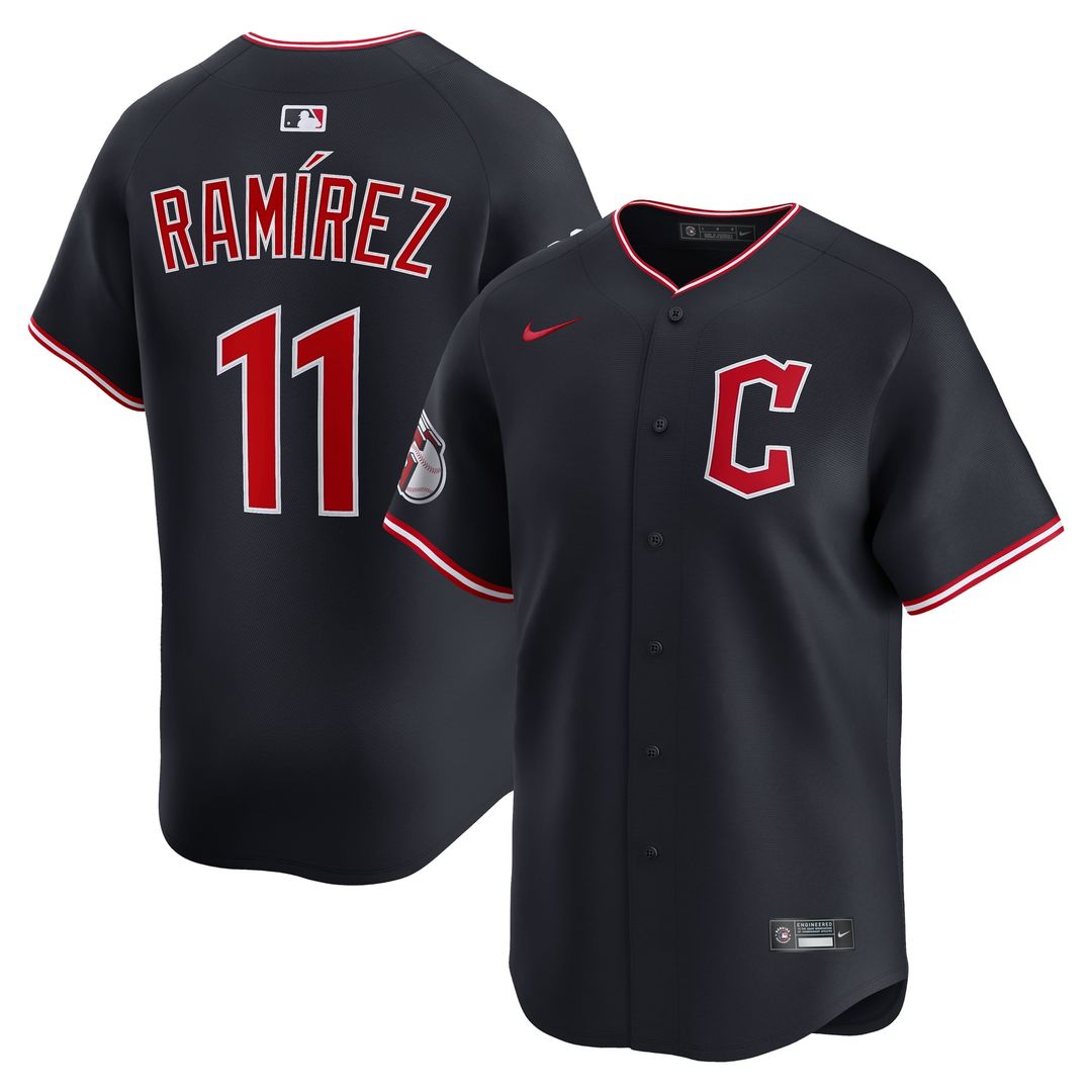 Cleveland Guardians José Ramírez Alternate Limited Jersey — Navy