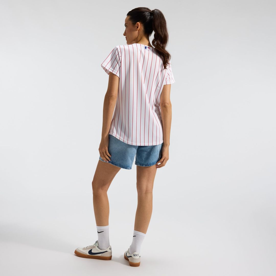 Philadelphia Phillies Women's Home Replica Team Jersey — White