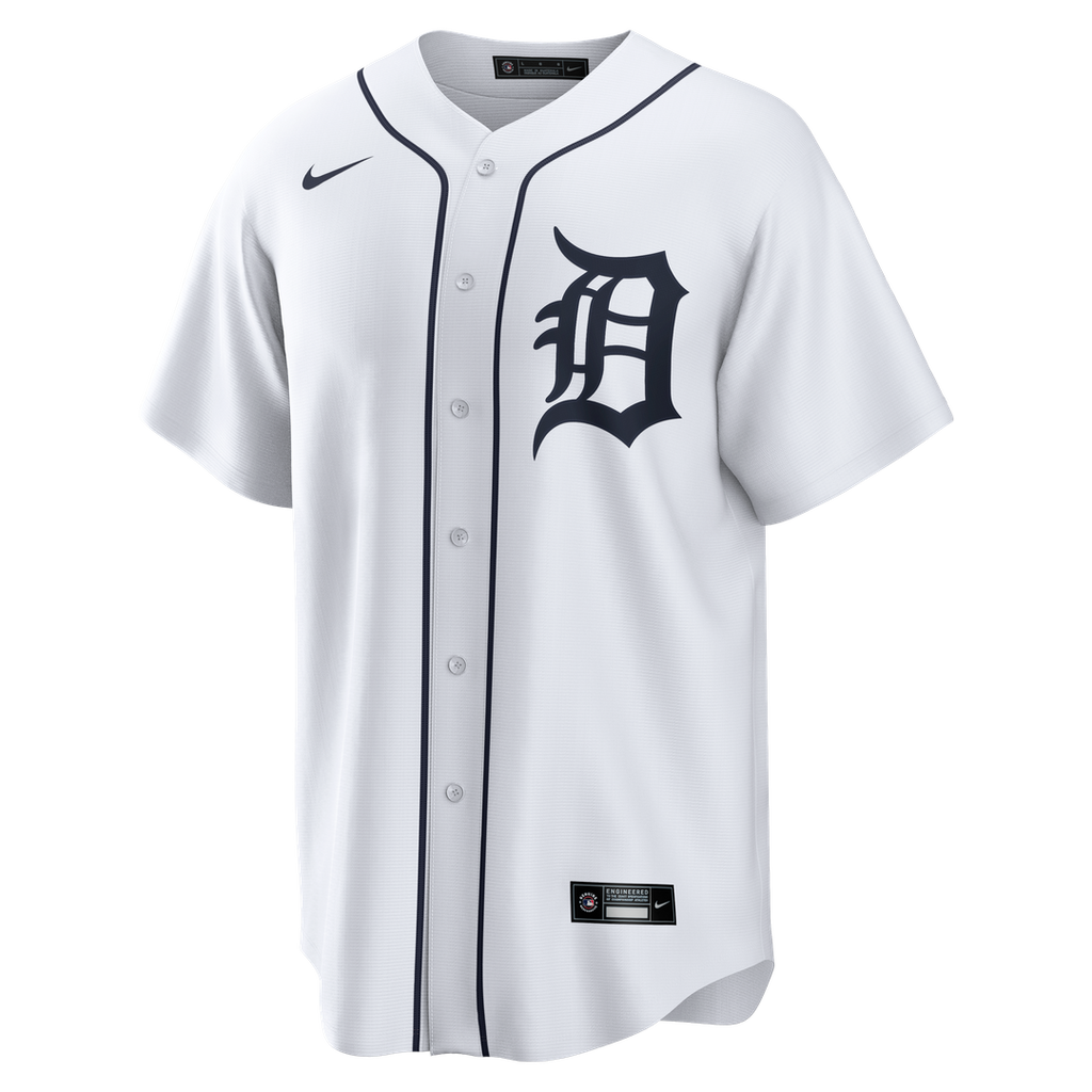Detroit Tigers Kevin McGonigle Home Replica Jersey — White