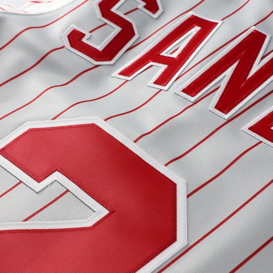Cincinnati Reds Deion Sanders 1997 Authentic Jersey — Gray