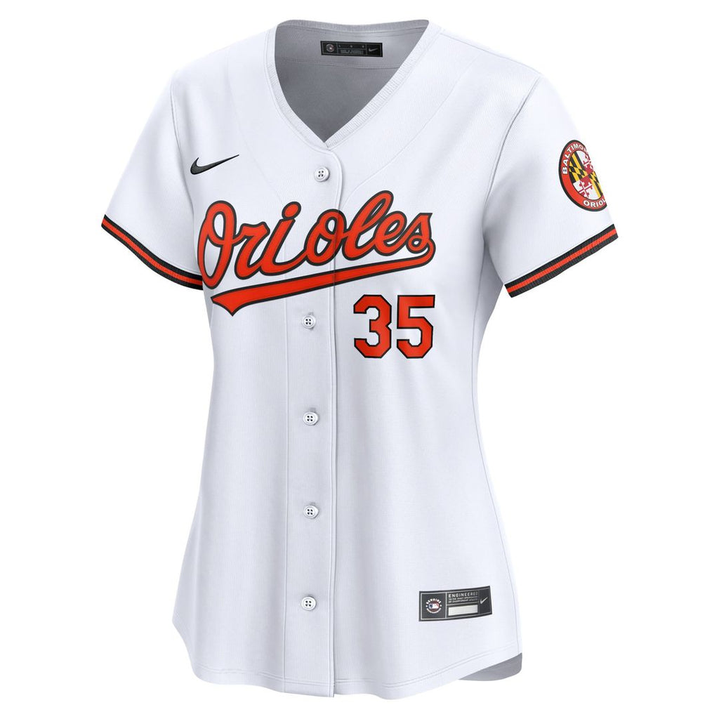 Baltimore Orioles Adley Rutschman Women's Home Limited Jersey — White