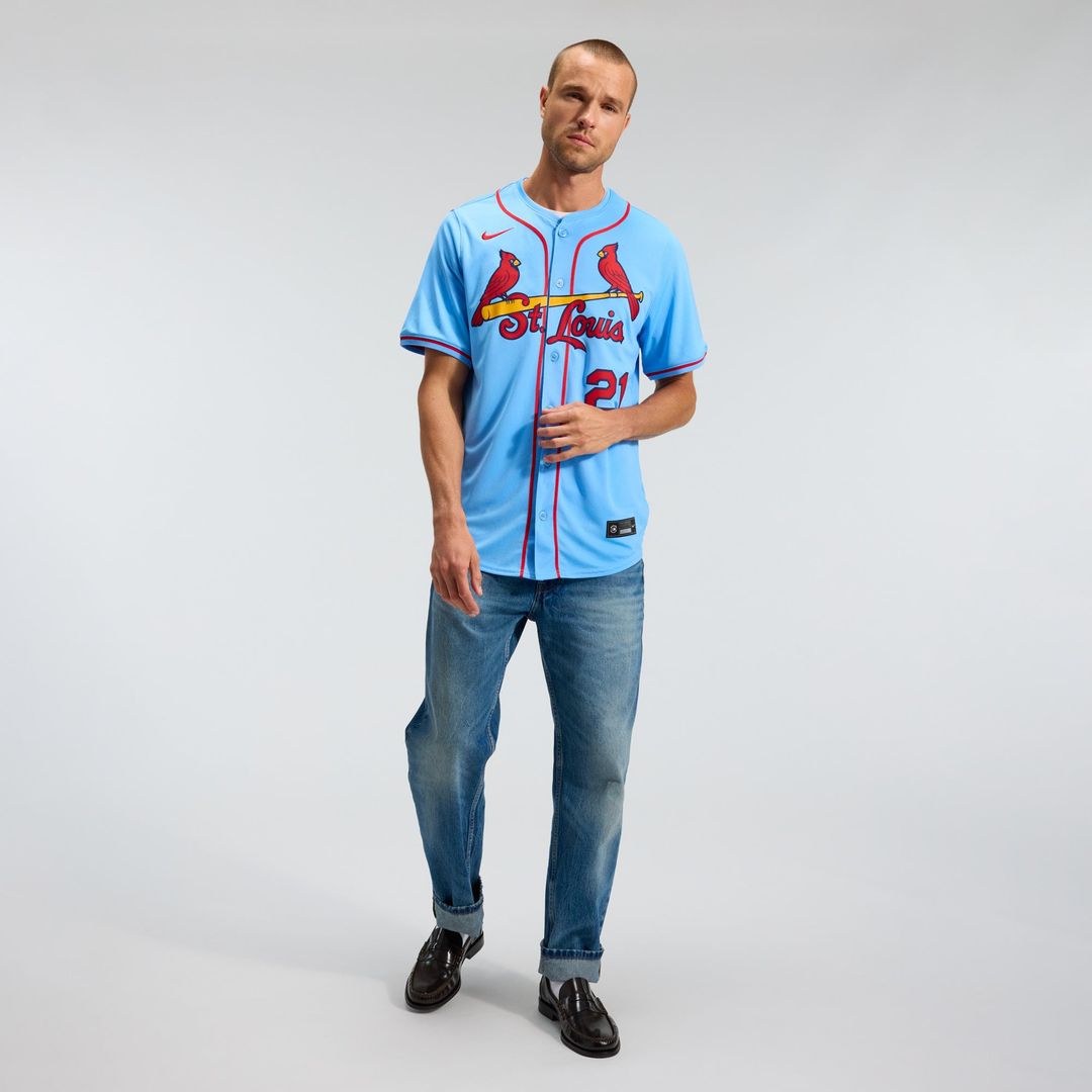 St. Louis Cardinals Lars Nootbaar Alternate Limited Jersey — Light Blue