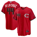 Cincinnati Reds Elly De La Cruz 2026 City Connect Stadium Jersey — Red