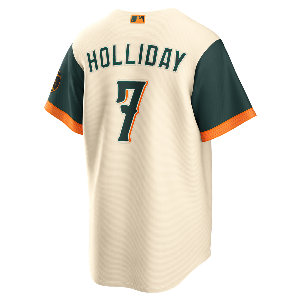 Baltimore Orioles Jackson Holliday 2026 City Connect Stadium Jersey — Cream