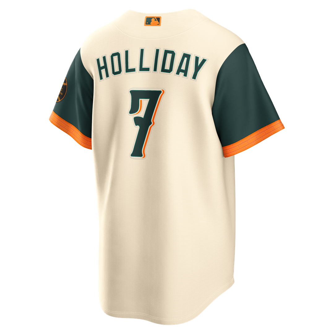 Baltimore Orioles Jackson Holliday 2026 City Connect Stadium Jersey — Cream