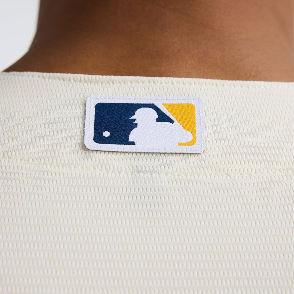Milwaukee Brewers Home Replica Team Jersey — Cream