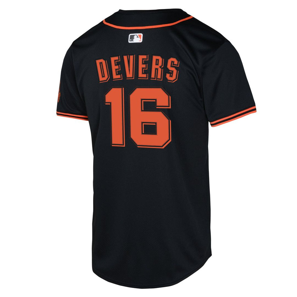 San Francisco Giants Rafael Devers Youth Limited Jersey — Black