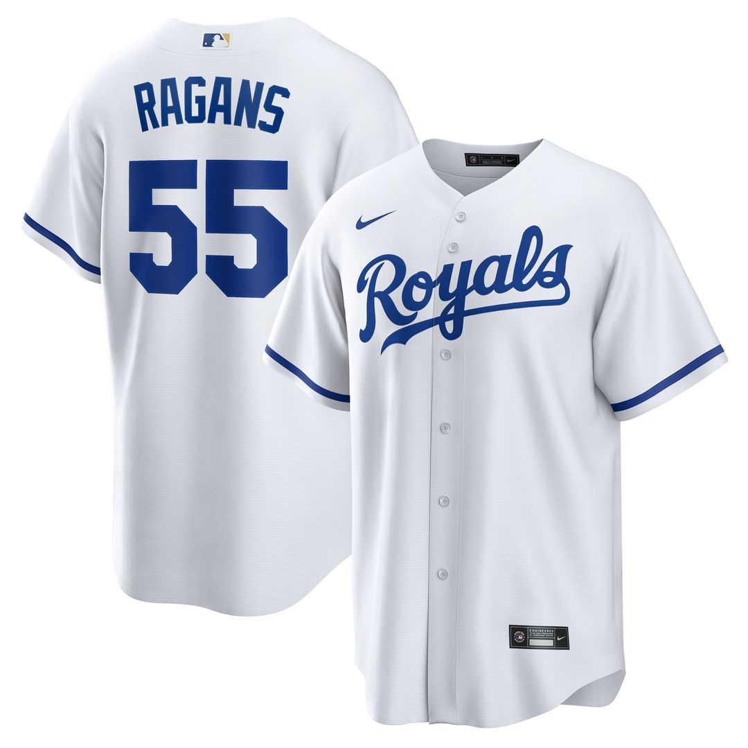 Kansas City Royals Cole Ragans Home Replica Jersey — White