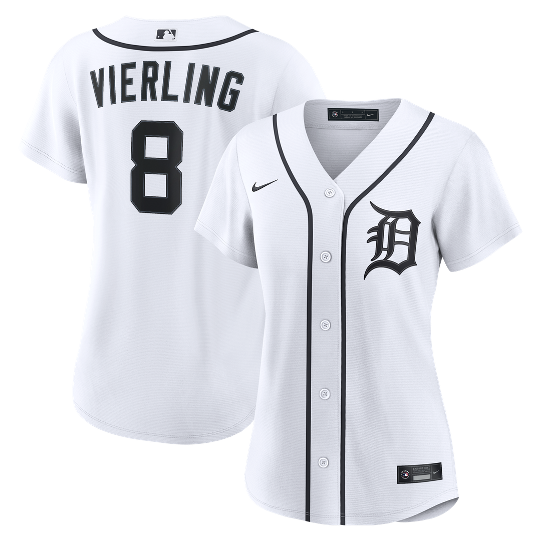 Detroit Tigers Matt Vierling Women's Home Replica Jersey — White