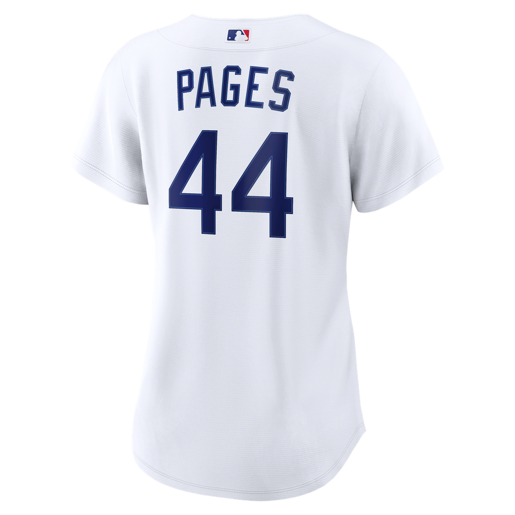 Los Angeles Dodgers Andy Pages Women's Home Replica Jersey — White