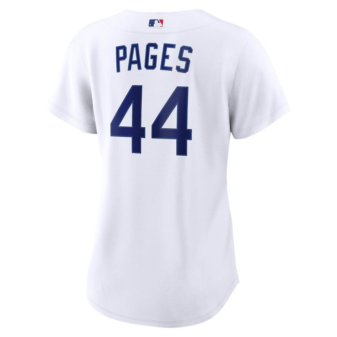 Los Angeles Dodgers Andy Pages Women's Home Replica Jersey — White
