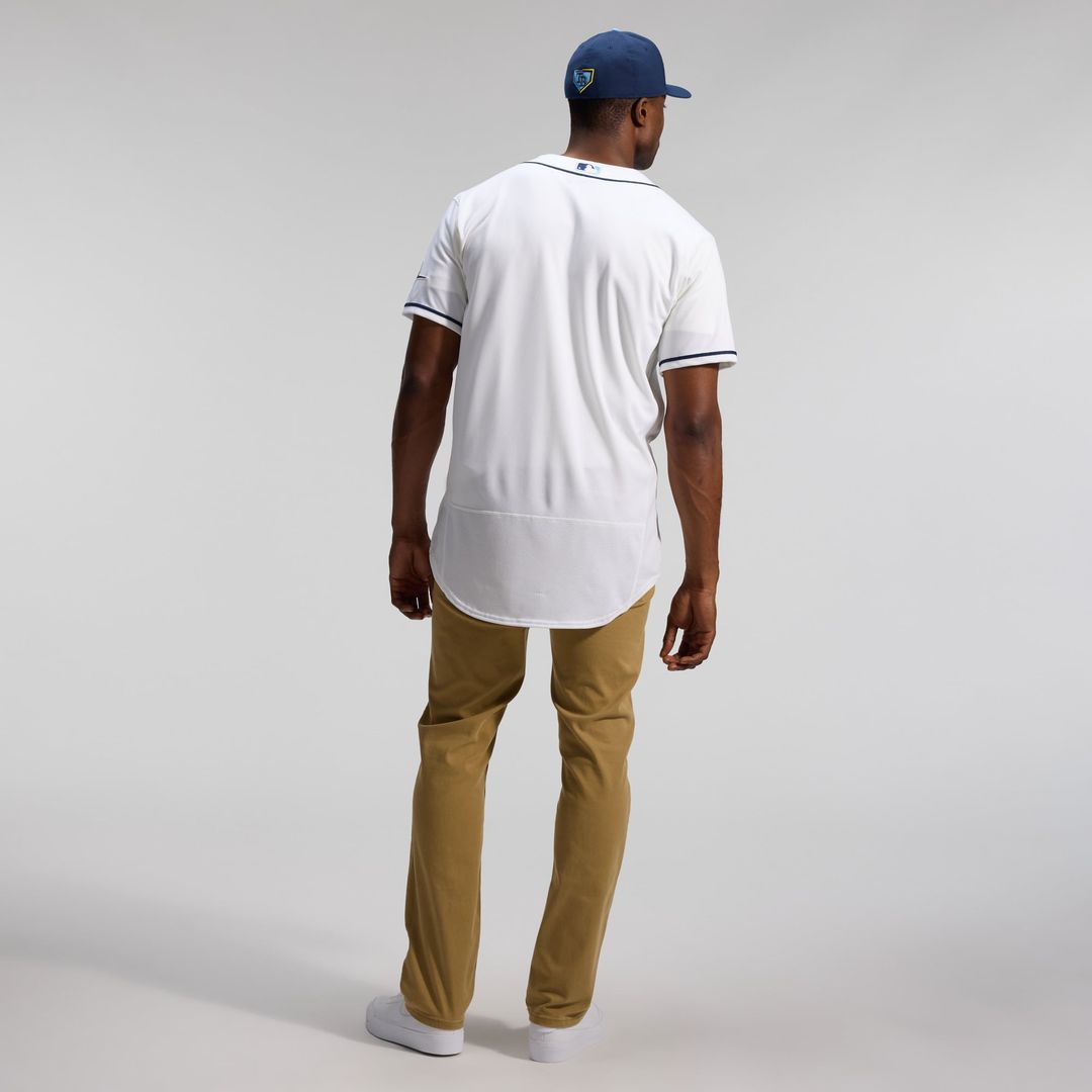 Tampa Bay Rays Home Authentic Jersey — White