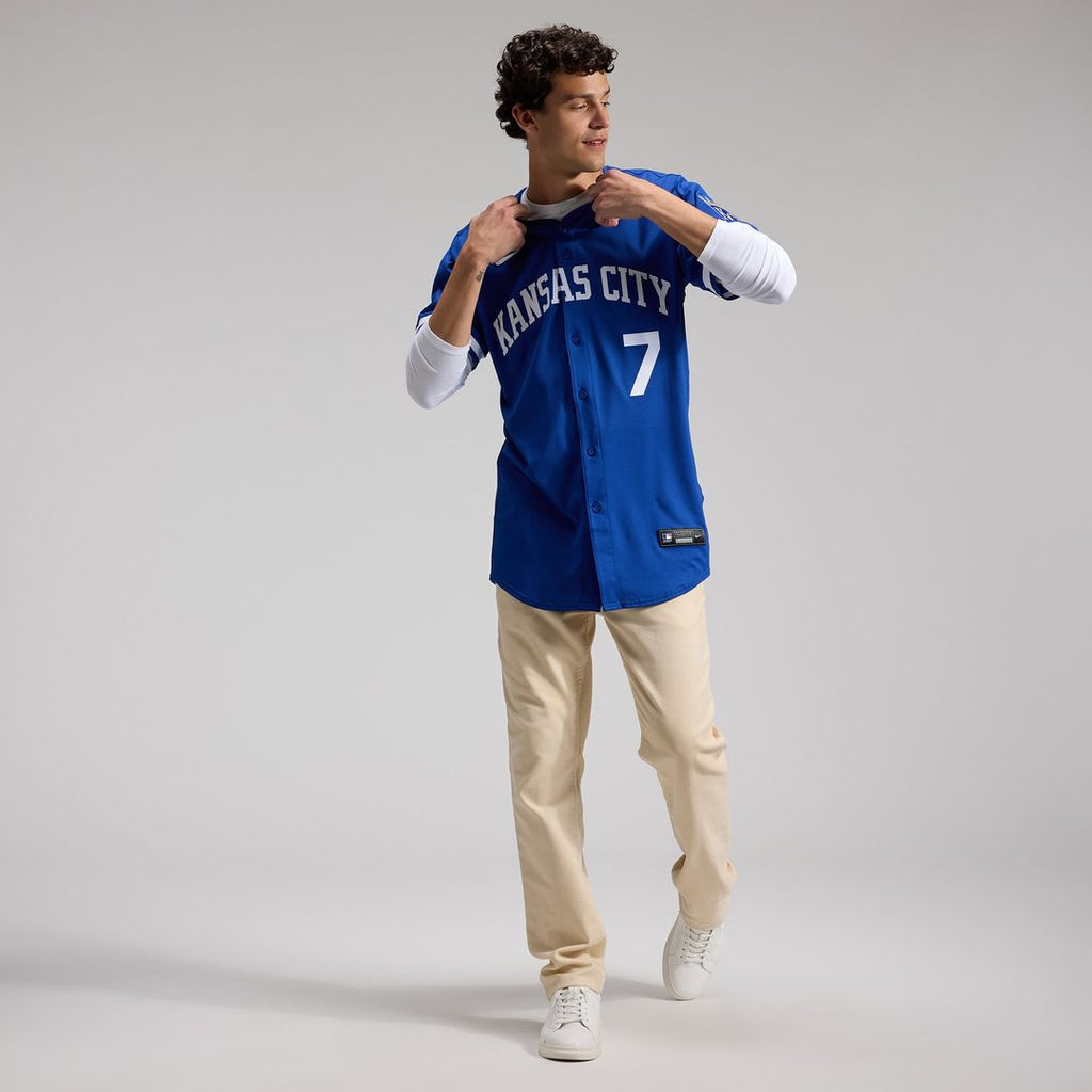Kansas City Royals Bobby Witt Jr. Home ElitePlayer Jersey — White