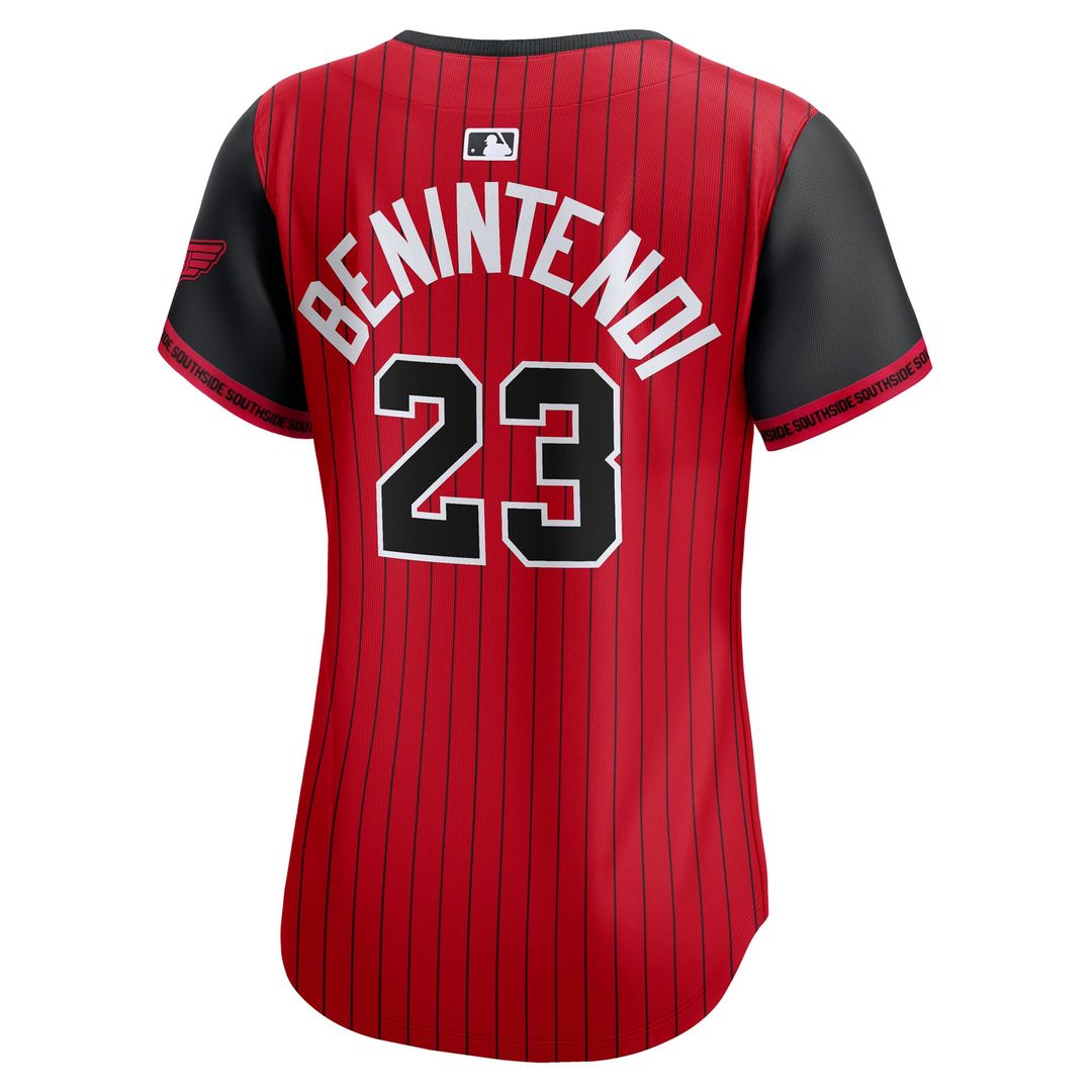 Chicago White Sox Andrew Benintendi Women's City Connect Limited Jersey — Black