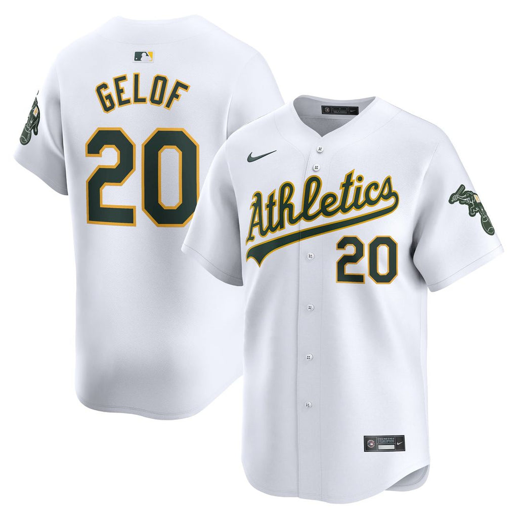 Athletics Zack Gelof Home Limited Jersey — White