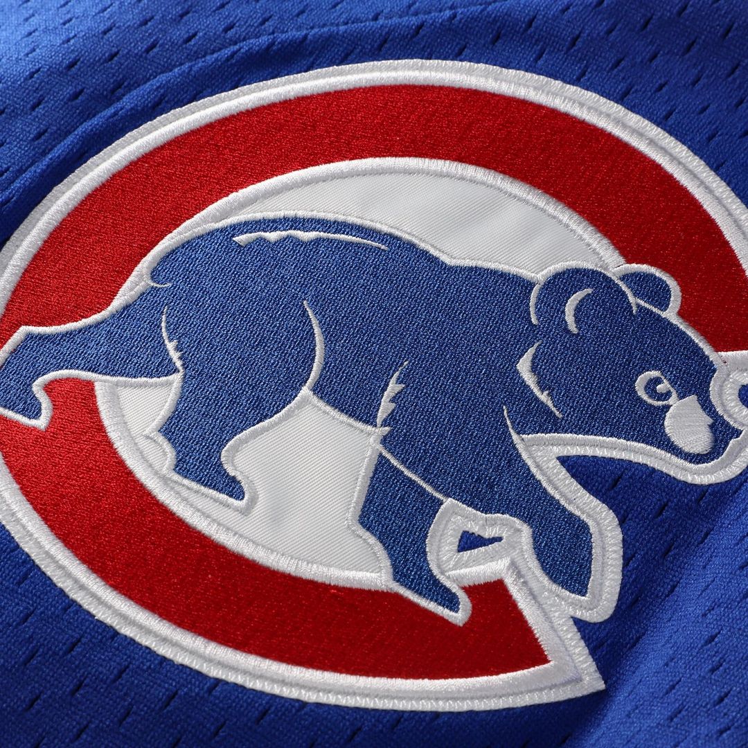Chicago Cubs Ryne Sandberg Cooperstown 1997 Mesh Batting Practice Button-Up Jersey — Royal