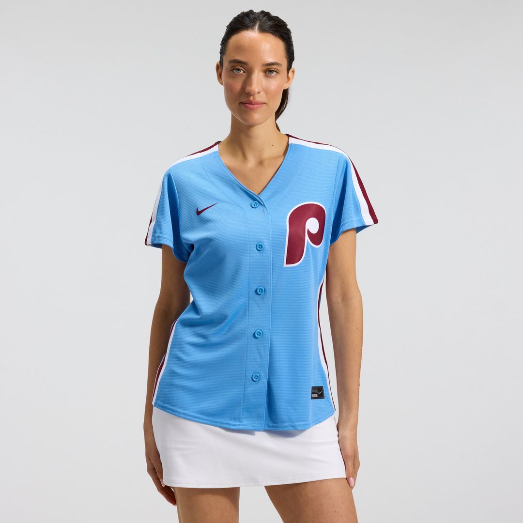 Philadelphia Phillies Ryan Howard Women's Replica Jersey — Light Blue
