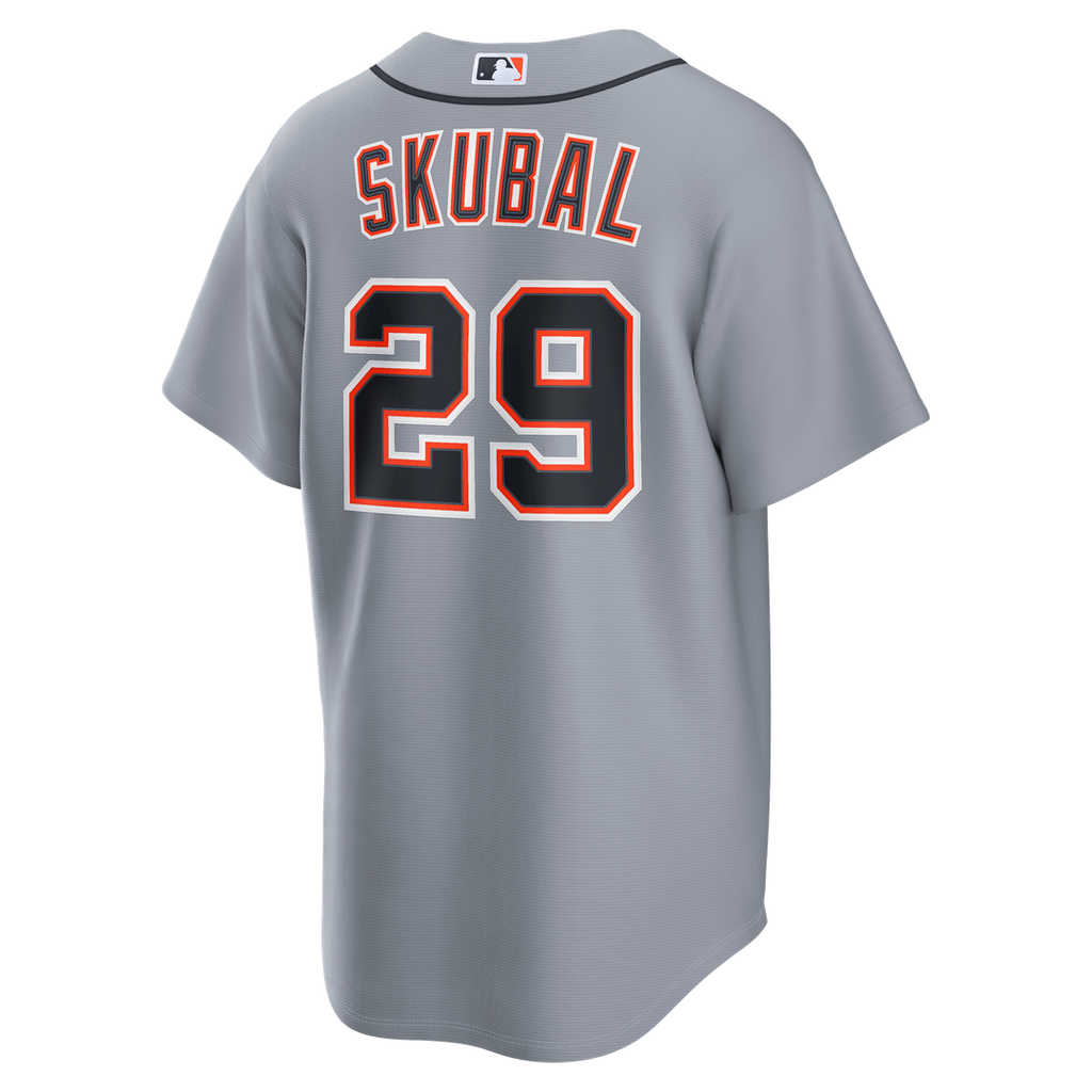 Detroit Tigers Tarik Skubal Road Replica Jersey — Gray