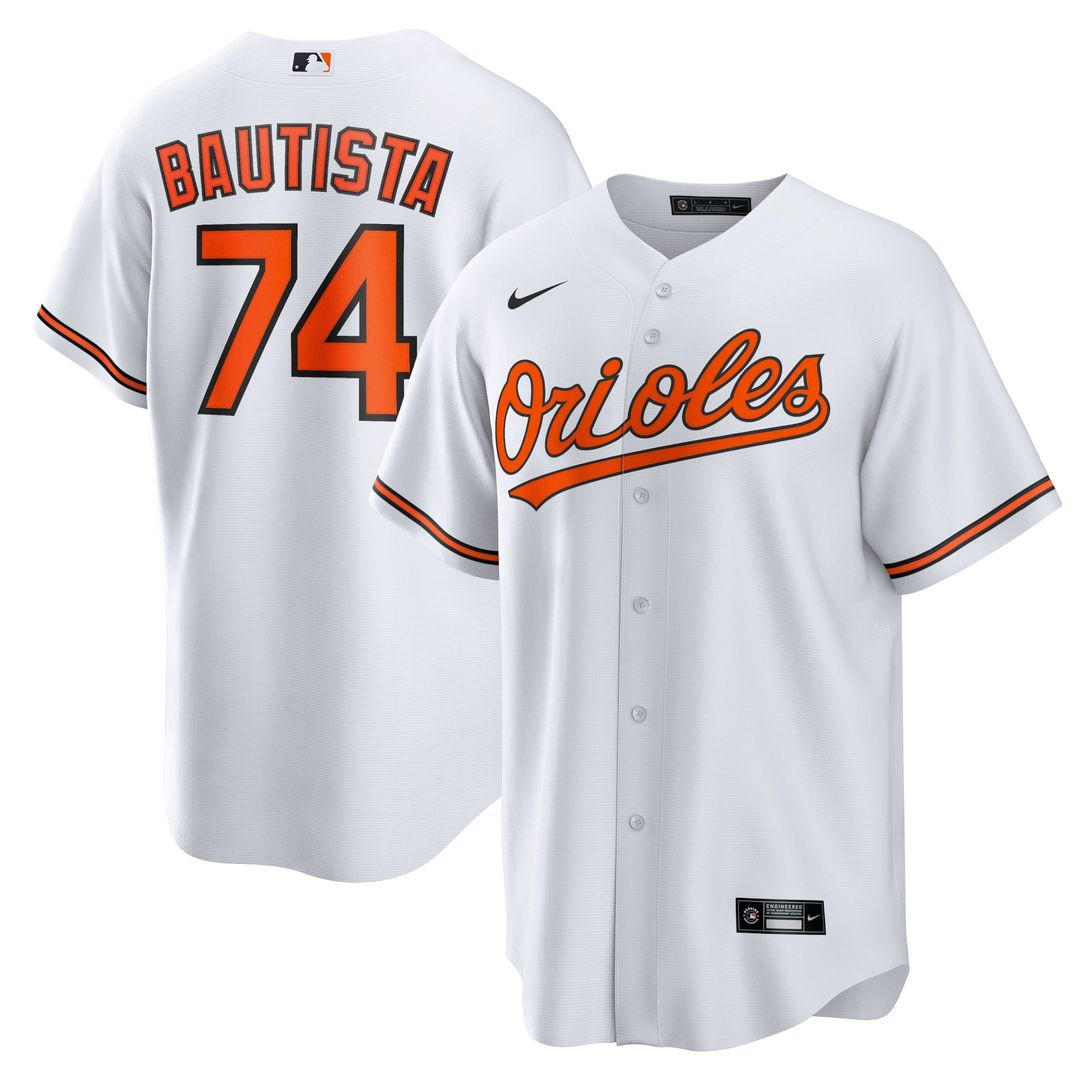 Baltimore Orioles Felix Bautista Replica Jersey — White