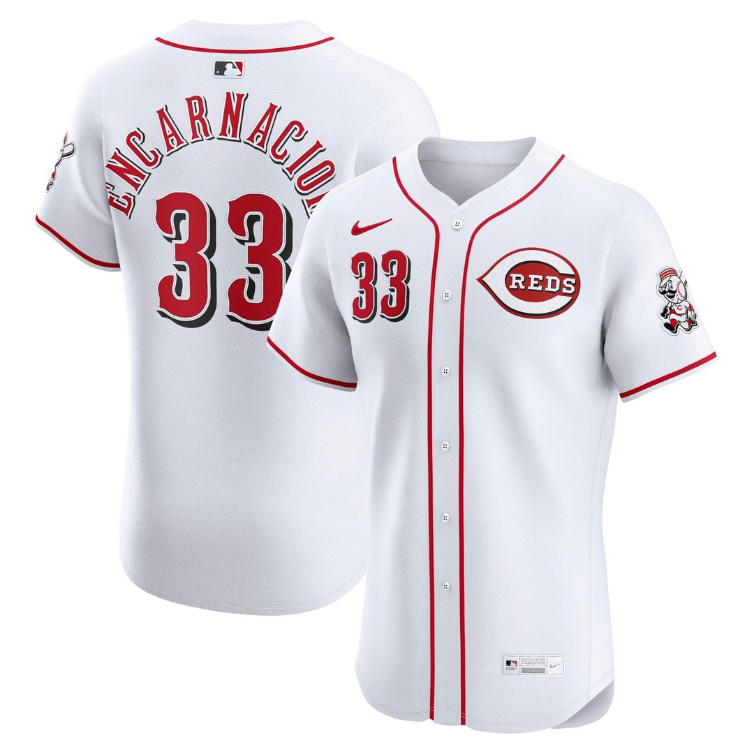 Cincinnati Reds Christian Encarnacion - Strand Home Elite Jersey — White