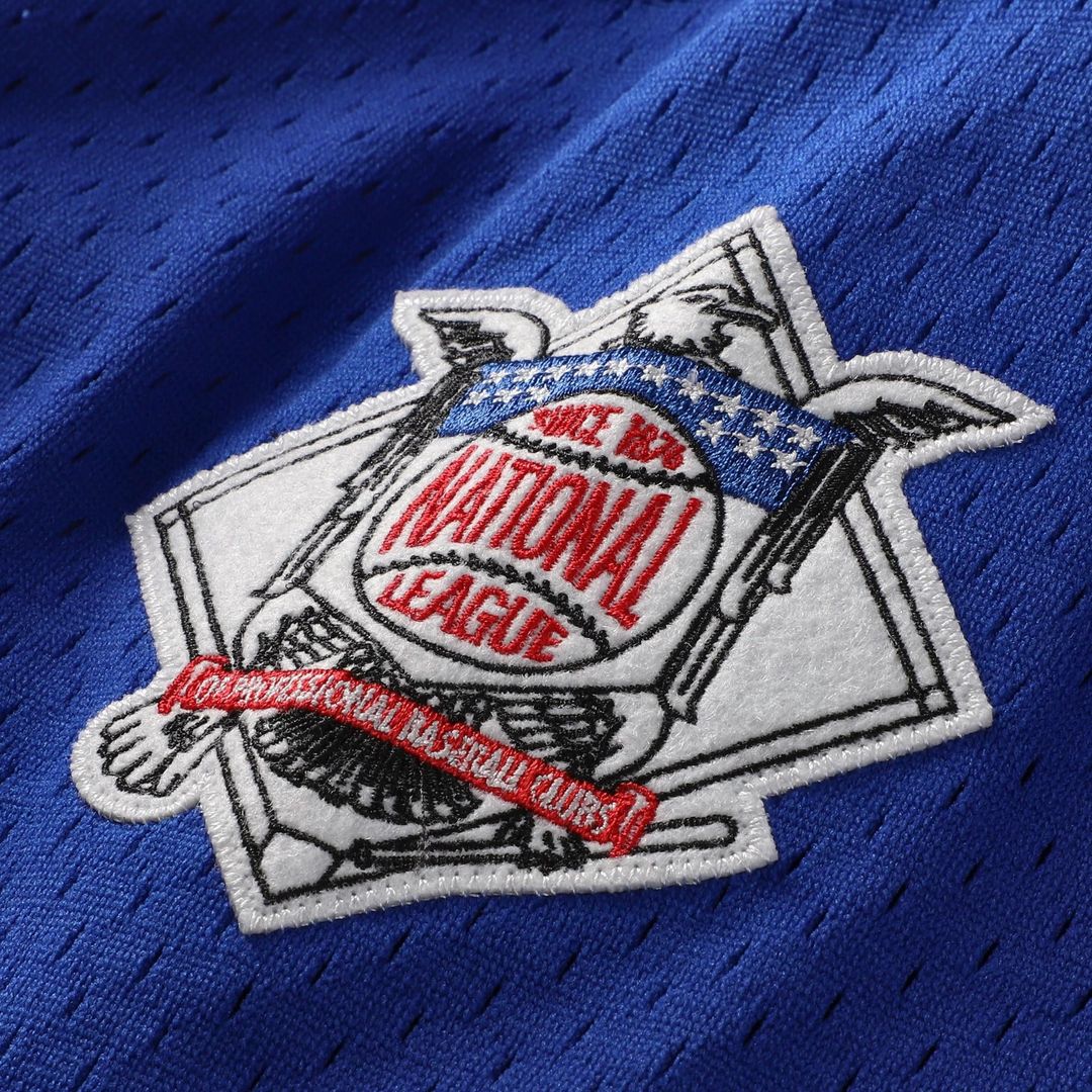 Chicago Cubs Ryne Sandberg Cooperstown 1997 Mesh Batting Practice Button-Up Jersey — Royal
