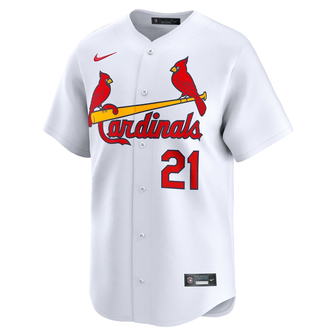 St. Louis Cardinals Lars Nootbaar Home Limited Jersey — White