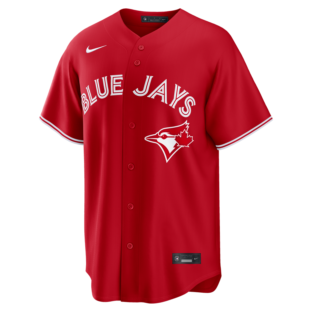 Toronto Blue Jays Anthony Santander Canada Day Replica Jersey — Red