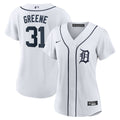 Detroit Tigers Riley Greene Women's Home Replica Jersey — White