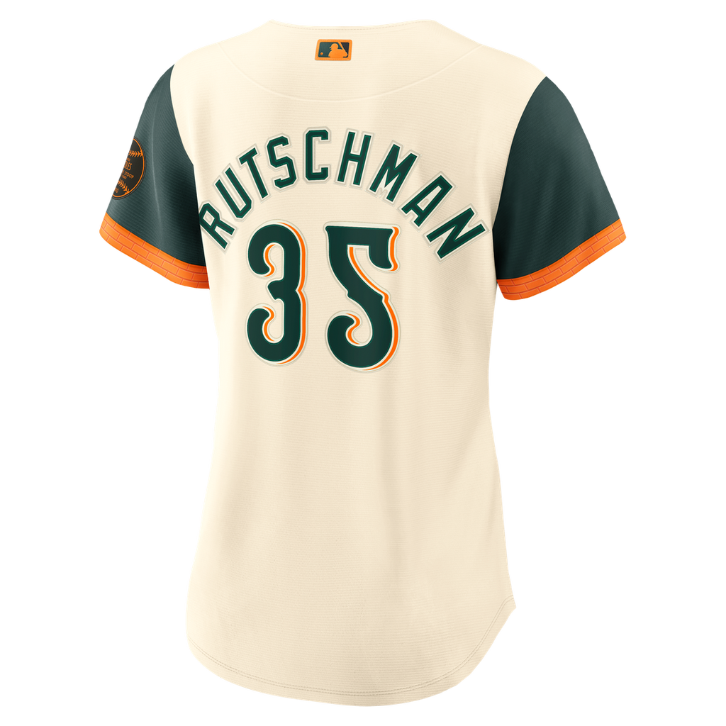Baltimore Orioles Adley Rutschman Women's 2026 City Connect Stadium Jersey — Cream