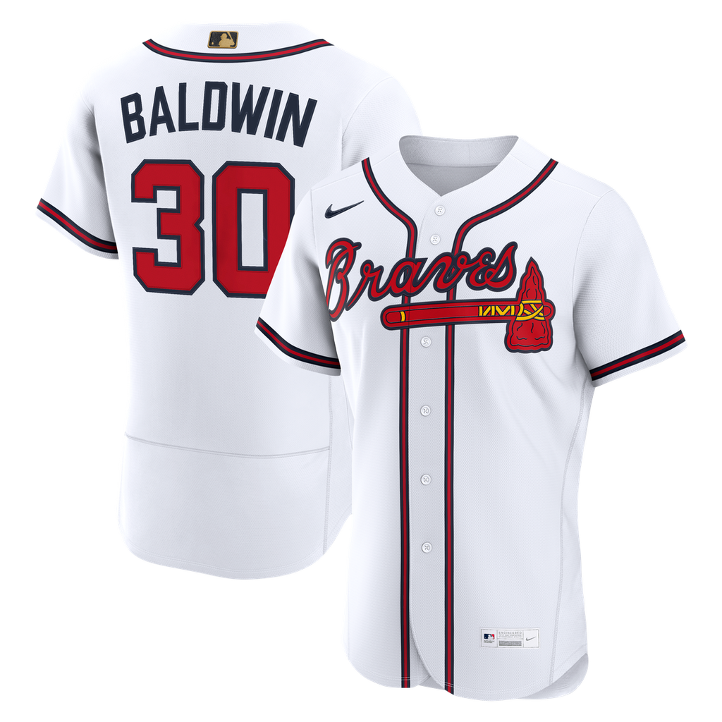 Atlanta Braves Drake Baldwin MLB Awards Authentic Jersey — White