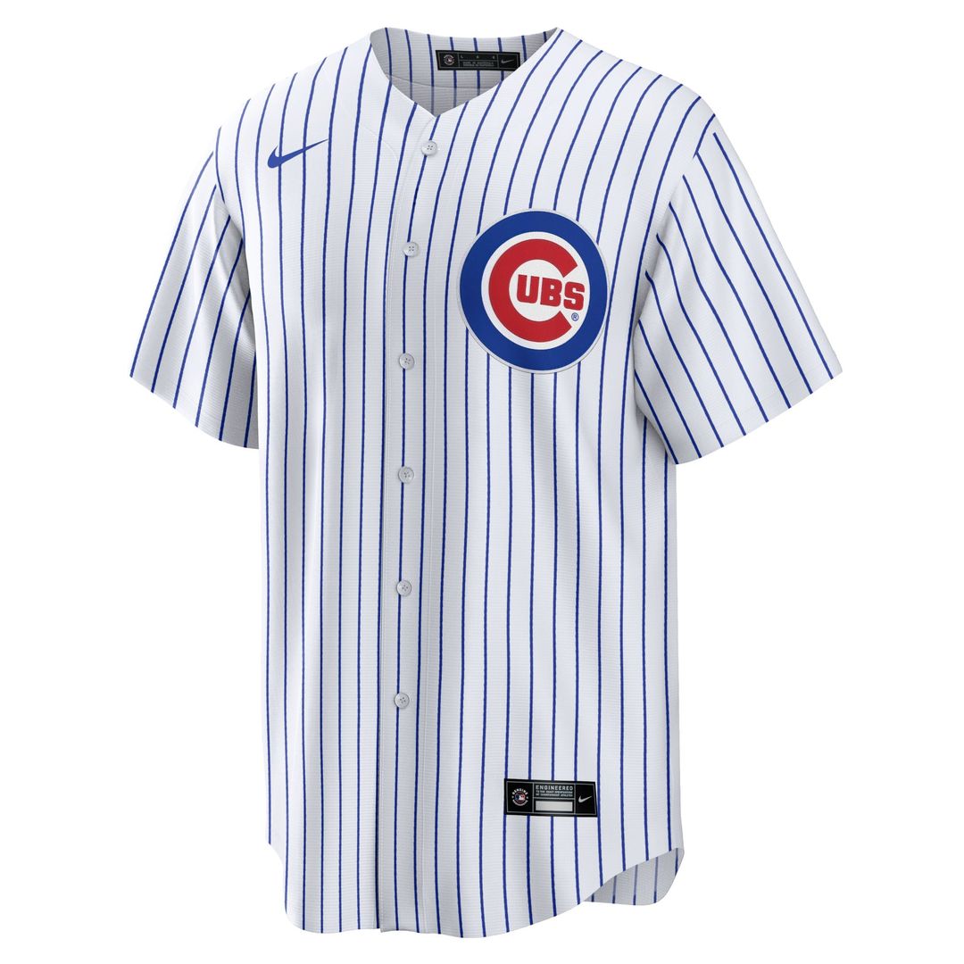 Chicago Cubs Ian Happ Home Replica Jersey — White