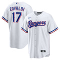 Texas Rangers Nathan Eovaldi Home Replica Jersey — White