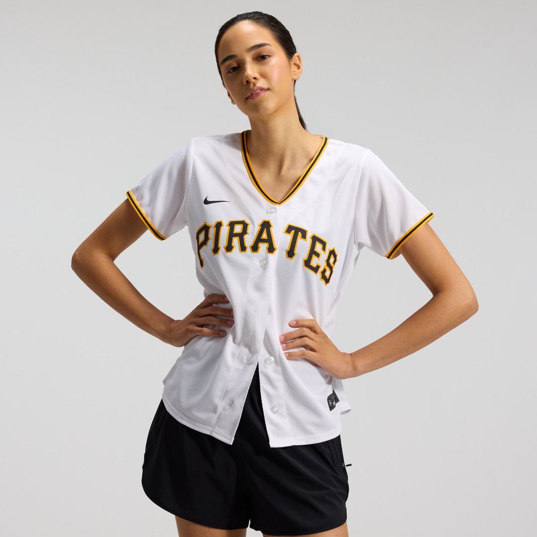 Pittsburgh Pirates Paul Skenes Women's Home Replica Jersey — White