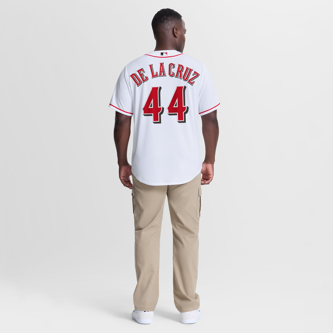 Cincinnati Reds Elly De La Cruz Home Replica Jersey — White
