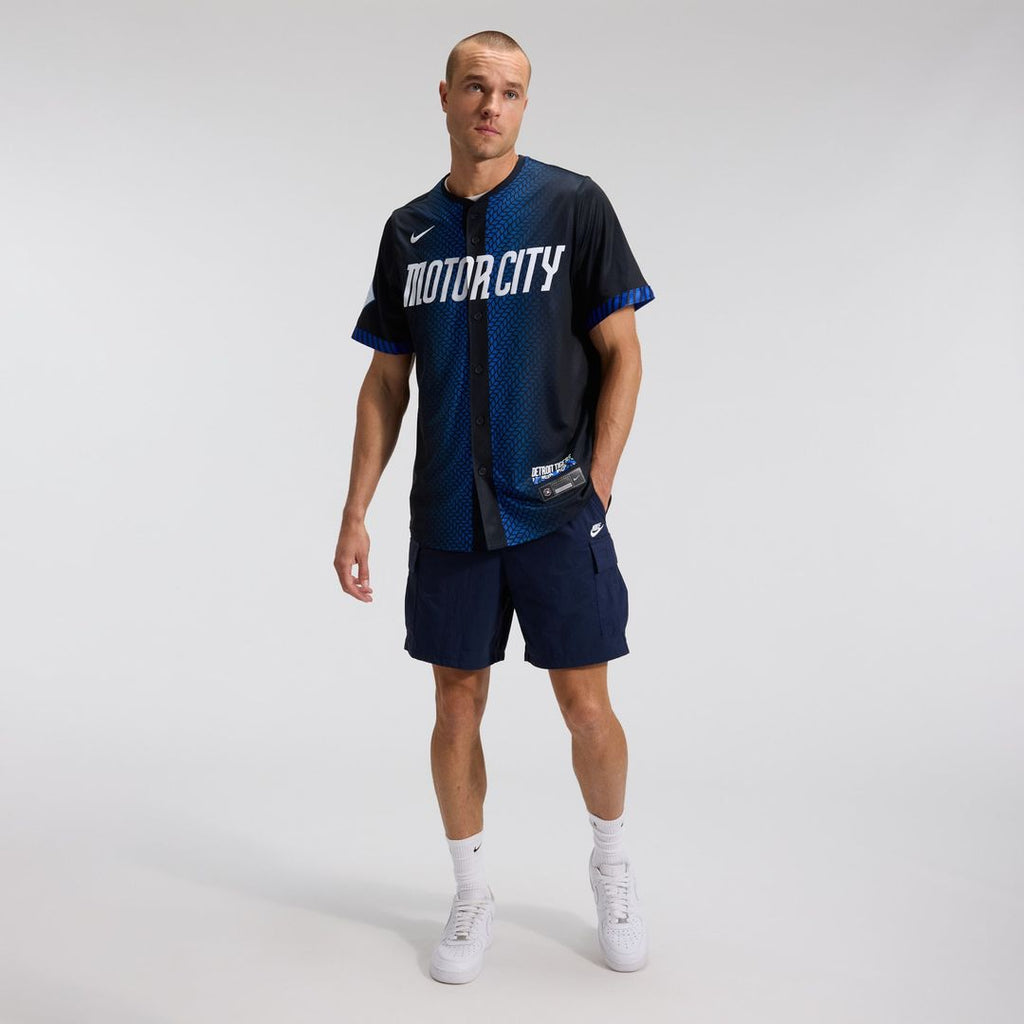 Detroit Tigers City Connect Limited Jersey — Blue