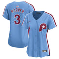 Philadelphia Phillies Bryce Harper Women's Alternate Limited Jersey — Light Blue