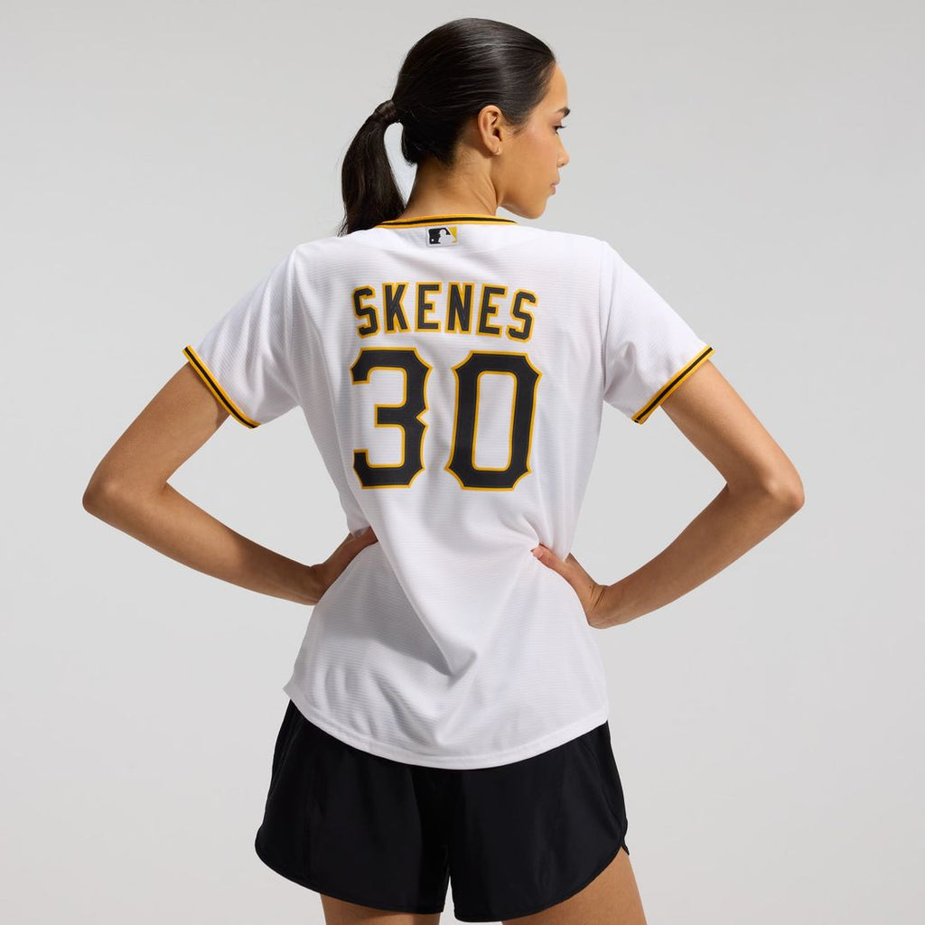 Pittsburgh Pirates Paul Skenes Women's Home Replica Jersey — White
