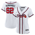 Atlanta Braves Daysbel Hernandez Women's Home Replica Jersey — White