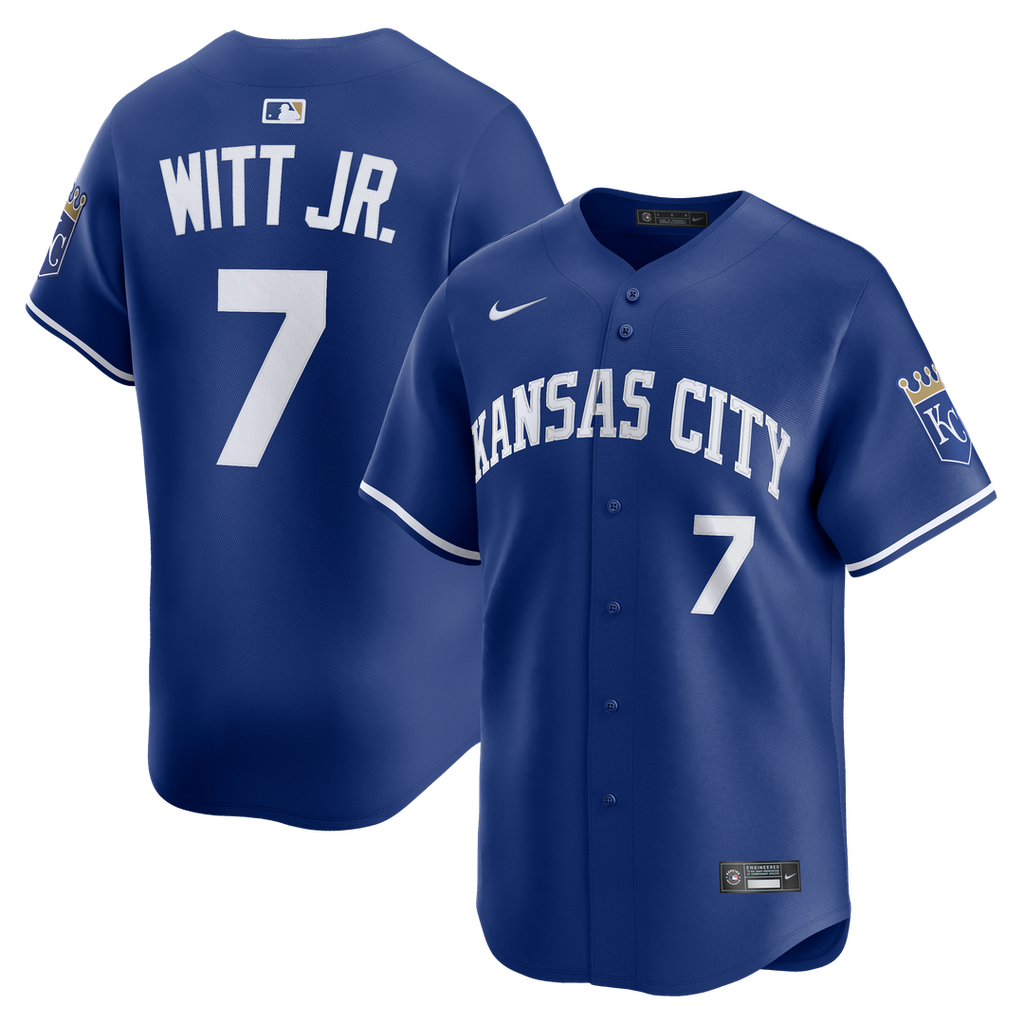 Kansas City Royals Bobby Witt Jr. Alternate 2 Limited Jersey — Royal