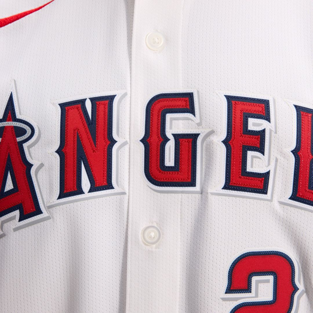 Los Angeles Angels Mike Trout Alternate Limited Jersey — Red