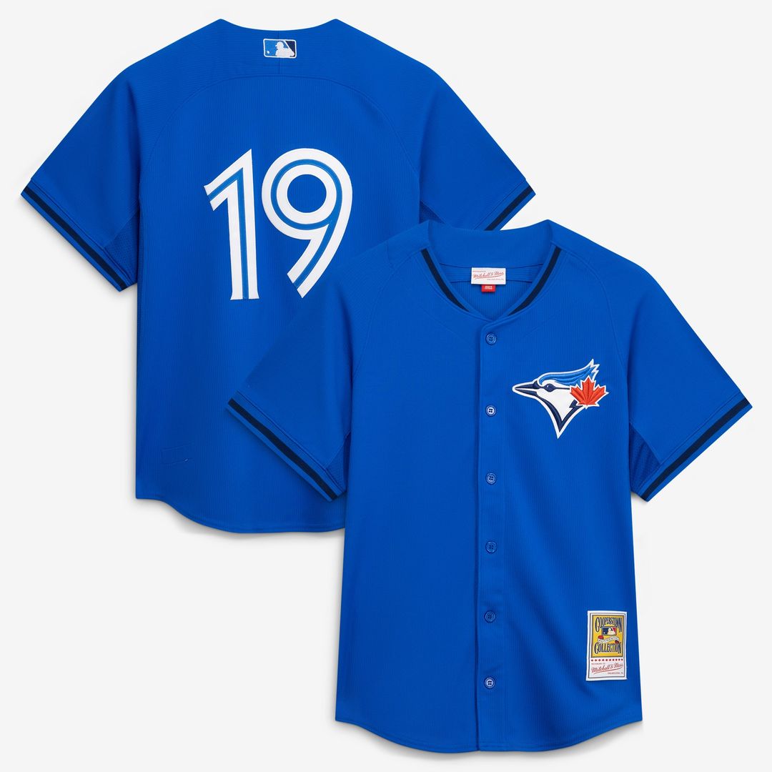 Toronto Blue Jays Jose Bautista Authentic Batting Practice Jersey — Blue