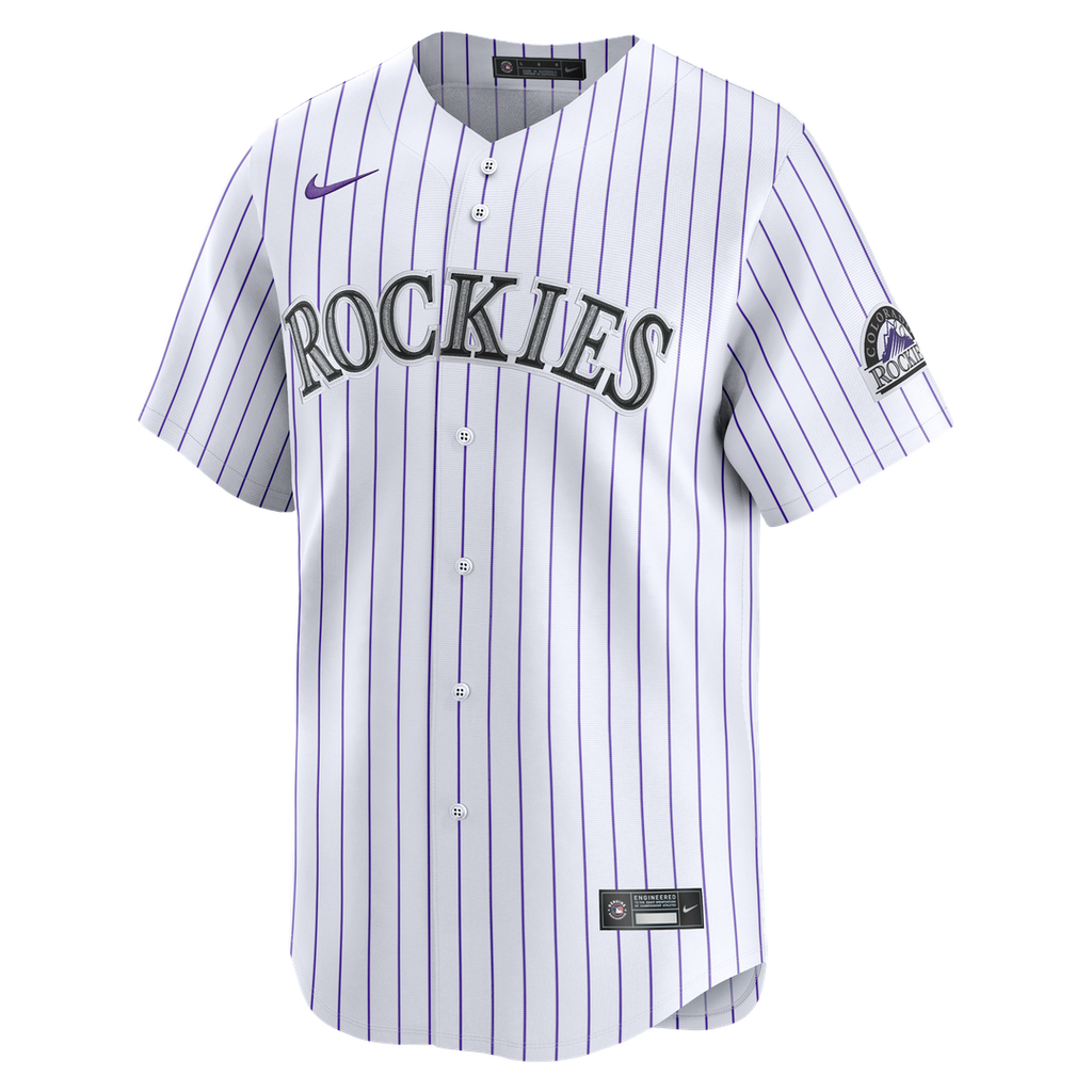 Colorado Rockies Home Limited Jersey — White